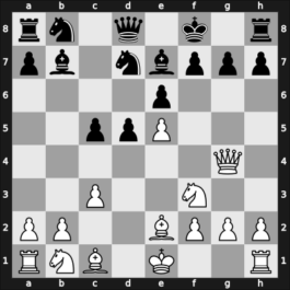 1965 Copenhagen – Round 1 – Enevoldsen, Jens – 0-1 – Taimanov, Mark E – G13