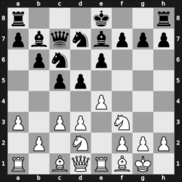 1965 Copenhagen – Round 2 – Enevoldsen, Jens – 1/2-1/2 – Weiman Hort, Valentin – G32