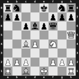 1965 Copenhagen – Round 2 – Hamann, Svend – 1/2-1/2 – Barcza, Gedeon – G33