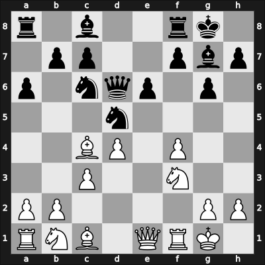 1965 Copenhagen – Round 4 – Larsen, Bent – 1-0 – Ujtelky, Maximilian – G49