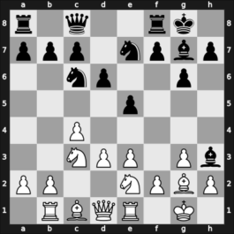 1965 Copenhagen – Round 5 – Andersen, Borge – 0-1 – Suetin, Alexey S – G52