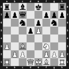 1965 Copenhagen – Round 9 – Honfi, K. – 0-1 – Dueckstein, Andreas – G81