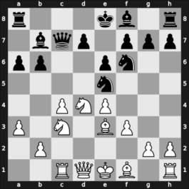 1965 Copenhagen – Round 11 – Honfi, K. – 0-1 – Taimanov, Mark E – G91