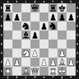 1965 Copenhagen – Round 12 – Sloth, Jorn – 1/2-1/2 – Gligorić, Svetozar – G102