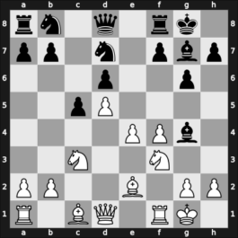 1965 Copenhagen – Round 15 – Andersen, Borge – 0-1 – Taimanov, Mark E – G118