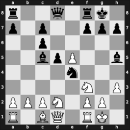 1965 DDR Ch 15th – Round 5 – Franz, Joachim – 1-0 – Nerenz, Werner – G21
