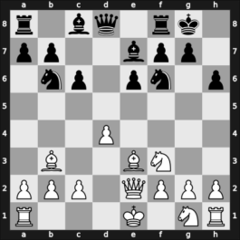 1965 EU Ch U20 Niemeyer 3rd – Round 9 – Glauser, Hansruediger – 1/2-1/2 – Bleiman, Yaacov – G9