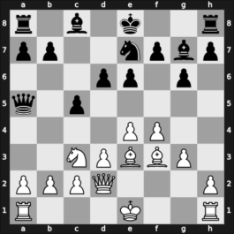 1965 EU Ch U20 Niemeyer 3rd – Round 11 – Algera, Symon – 0-1 – Huebner, Robert – G15