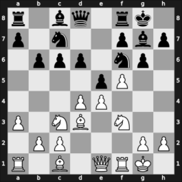 1965 FRG Ch – Round 7 – Unzicker, Wolfgang – 1-0 – Rellstab, Ludwig Sr – G17