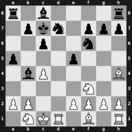 1965 FRG Ch – Round 8 – Huebner, Robert – 0-1 – Kestler, Hans-Guenther – G19