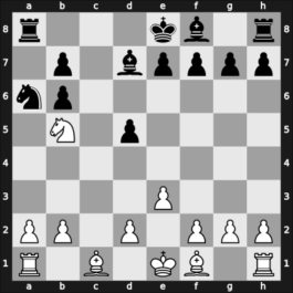 1965 FRG Ch 08th – Round 7 – Pfleger, Helmut, Dr. – 1-0 – Mohrlok, Dieter – G15