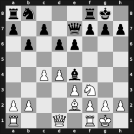 1965 FRG Ch Bad Aibling – Round 6 – Besser, Hans – 1/2-1/2 – Unzicker, Wolfgang – G10
