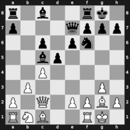 1965 FRG CupT – Round 1.1 – Rinder, Gerd – 1/2-1/2 – Pfleger, Helmut, Dr. – G3