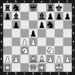1965 Gyula – Round 1 – Korchnoi, Viktor – 1-0 – Forintos, Gyozo V – G4