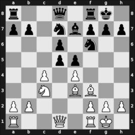 1965 Gyula – Round 12 – Kluger, Carsten – 1/2-1/2 – Pirc, Vasja – G16