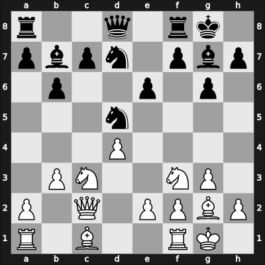 1965 HUN-ch21 – Round 1 – Koberl, Ferenc – 0-1 – Portisch, Lajos – G1