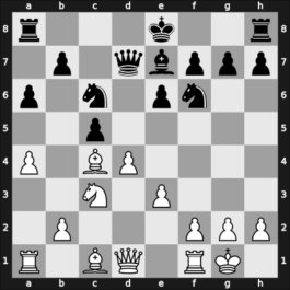 1965 HUN-ch21 – Round 1 – Kluger, Gyula – 1/2-1/2 – Portisch, Lajos – G6