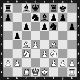 1965 HUN-ch21 – Round 1 – Navarovszky, Laszlo – 1/2-1/2 – Polgar, Istvan – G8