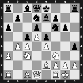 1965 HUN-ch21 – Round 1 – Dely, Peter – 1-0 – Koberl, Ferenc – G21