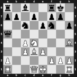 1965 HUN-ch21 – Round 1 – Kluger, Gyula – 1-0 – Varnusz, Egon – G24