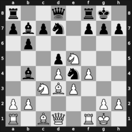 1965 HUN-ch21 – Round 1 – Liptay, Laszlo Dr. – 1/2-1/2 – Varnusz, Egon – G34