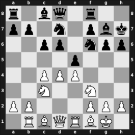 1965 HUN-ch21 – Round 1 – Navarovszky, Laszlo – 0-1 – Barczay, Laszlo – G39