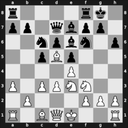1965 HUN-ch21 – Round 1 – Kovacs, Laszlo M – 0-1 – Csom, Istvan – G44