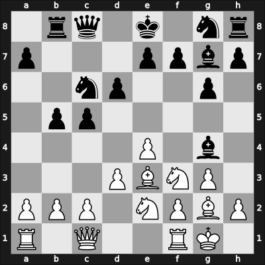 1965 HUN-ch21 – Round 1 – Csom, Istvan – 1-0 – Navarovszky, Laszlo – G46