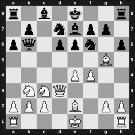 1965 HUN-ch21 – Round 1 – Varnusz, Egon – 1/2-1/2 – Haag, Ervin – G48