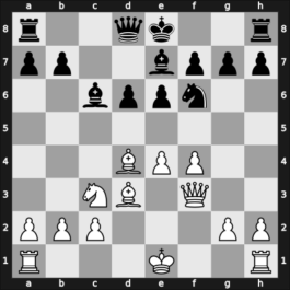 1965 HUN-ch21 – Round 1 – Haag, Ervin – 1/2-1/2 – Liptay, Laszlo Dr. – G52