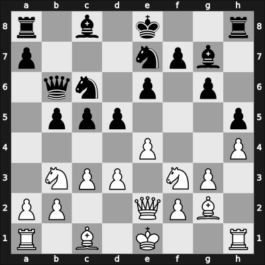 1965 HUN-ch21 – Round 1 – Polgar, Istvan – 1-0 – Farago, Ivan – G59