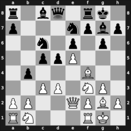 1965 HUN-ch21 – Round 1 – Varnusz, Egon – 0-1 – Farago, Ivan – G60