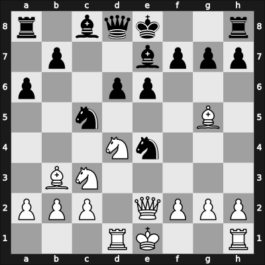 1965 Hamburg etc – Round 1 – Dely, Peter – 1/2-1/2 – Ciric, Dimitrije – G8