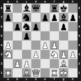 1965 Hamburg etc – Round 1 – Petrosian, Tigran A. – 1/2-1/2 – Unzicker, Wolfgang – G15