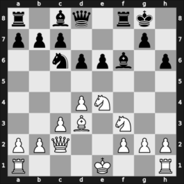 1965 Hamburg etc – Round 2 – Taimanov, Mark E – 1-0 – Stanciu, Teodora-Elena – G17