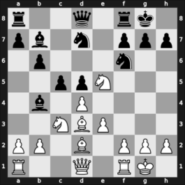 1965 Hamburg etc – Round 5 – Donner, Jan-Hein – 1/2-1/2 – Petrosian, Tigran V – G54