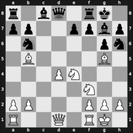 1965 Hamburg etc – Round 8 – Van den Berg, Cees – 1/2-1/2 – Bilek, Istvan – G100
