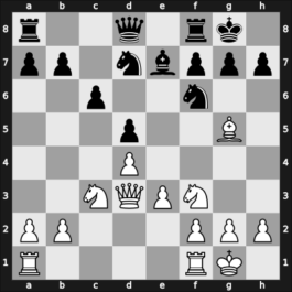 1965 Hamburg etc – Round 1 – Teschner, Rudolf – 0-1 – Forintos, Gyozo V – G16