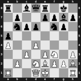 1965 Hamburg etc – Round 1 – Lutikov, Anatoly S – 1/2-1/2 – ? – G19