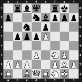 1965 Hamburg etc – Round 1 – Navarovszky, Laszlo – 1/2-1/2 – Eising, Johannes – G46