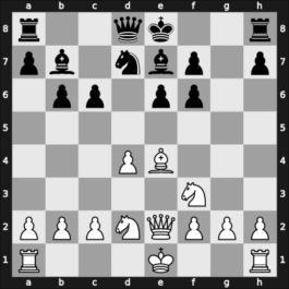 1965 Hamburg etc – Round 1 – Trifunovic, Petar – 1/2-1/2 – Kramer, Hanspeter – G53