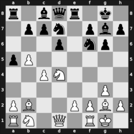 1965 Hamburg etc – Round 1 – Barcza, Gedeon – 1-0 – Hecht, Hans-Joachim – G59