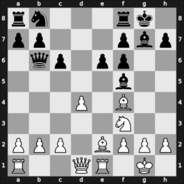 1965 Hamburg etc – Round 2 – Ciocaltea, Victor – 0-1 – Botvinnik, Mikhail – G65