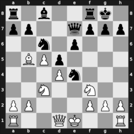 1965 Hamburg etc – Round 3 – Ghitescu, Theodor – 1/2-1/2 – Pfleger, Helmut, Dr. – G70
