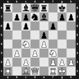 1965 Hamburg etc – Round 3 – Gunsberger, Alexander – 1/2-1/2 – Teschner, Rudolf – G74