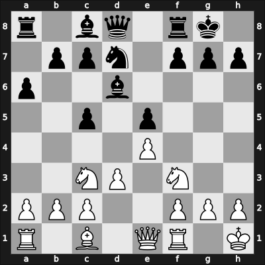 1965 Hamburg etc – Round 3 – Hecht, Hans-Joachim – 1/2-1/2 – Radovici, Corvin – G75