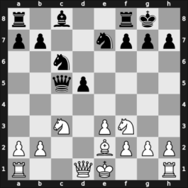 1965 Hamburg etc – Round 4 – Taimanov, Mark E – 1/2-1/2 – Barcza, Gedeon – G76