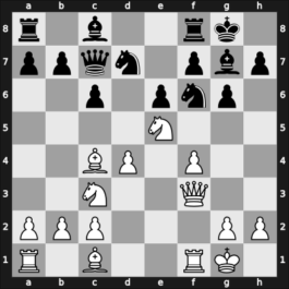 1965 Hamburg etc – Round 7 – Kluger, Gyula – 1/2-1/2 – Eising, Johannes – G110