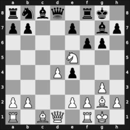 1965 Hamburg etc – Round 8 – Pfleger, Helmut, Dr. – 1/2-1/2 – Ghitescu, Theodor – G118