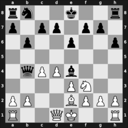 1965 Hastings ENG – Round 5 – Spassky, Boris Vasily – 1/2-1/2 – Vasiukov, Evgeni – G6